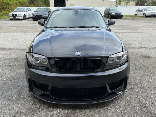 E82 CARBON FIBER FRONT BUMPER LIP